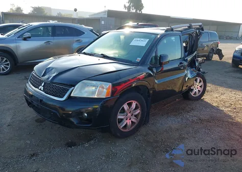 2010 Mitsubishi Endeavor Ls z USA, uszkodzony, nr VIN 4A4JM2AS1AE001580